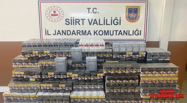 5 Bin 55 Paket Kaçak Sigara Ele Geçirildi