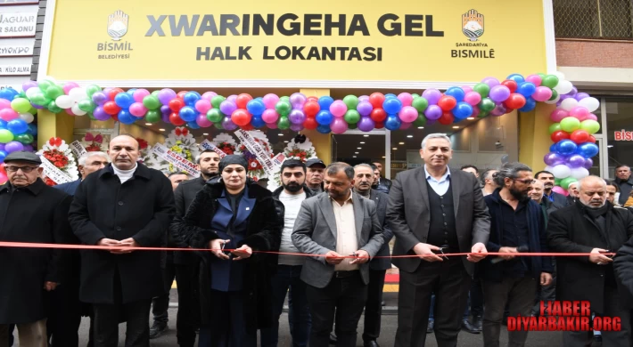 Bismil’de Halk Lokantası Açıldı