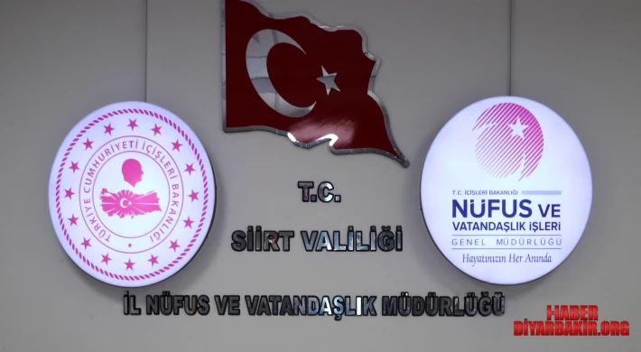 Siirt’te Yeni Kimlik Kartına Geçiş Tamamlandı