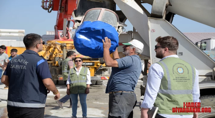 Beton Mikserlerine Yönelik Denetim Gerçekleştirildi