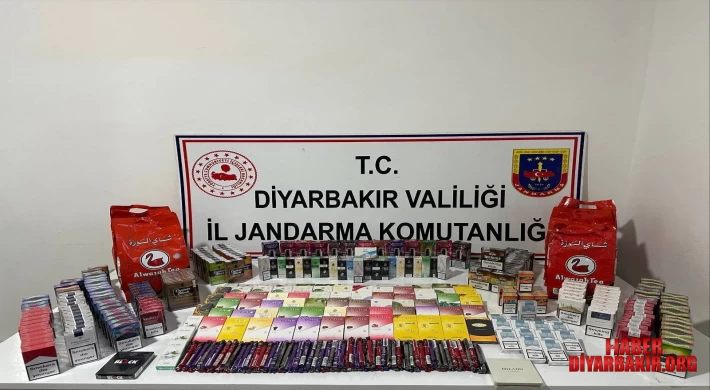 Diyarbakır’da Kaçakçılık Operasyon