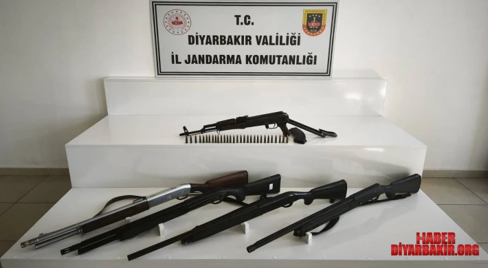 Diyarbakır’da Büyük Silah Kaçakçılığı Operasyonu