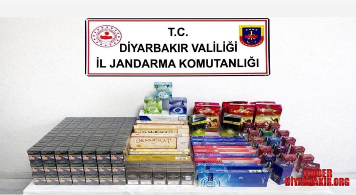 Diyarbakır’da Kaçakçılık Ve Uyuşturucu Operasyonu