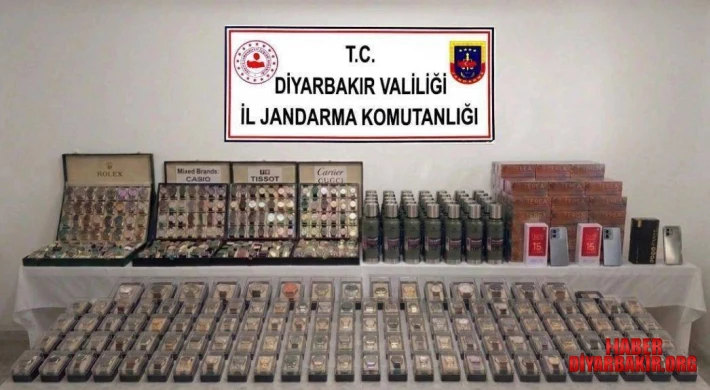 Çok Sayıda Gümrük Kaçağı Ürün Diyarbakır’da Ele Geçirildi