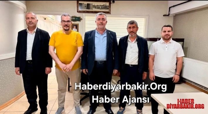HÜDA PAR'dan Haberdiyarbakir.Org Haber Ajansına Ziyaret