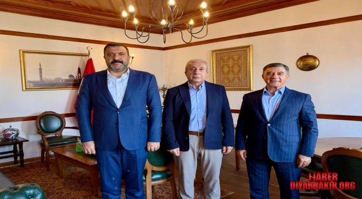 Mustafa Fidan Ve Engin Yeşil’den Mehmet Mehdi Eker’e Ziyaret