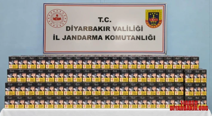 Diyarbakır’da Binlerce Paket Kaçak Sigara Ele Geçirildiği Açıklandı