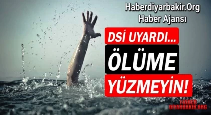 ’Su Yapılarında Boğulma Tehlikesine Karşı Uyarı Yaptı’’