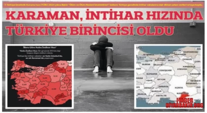 İntihar Hızında Türkiye Birincisi Oldu
