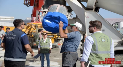 Beton Mikserlerine Yönelik Denetim Gerçekleştirildi