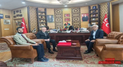 Barış Elçisi Hasan Arslan’dan Bahçeli’ye Ziyaret