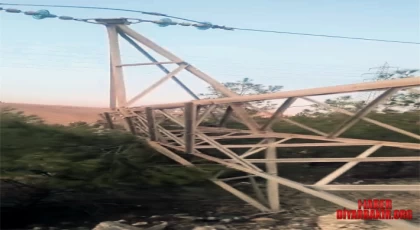 Şanlıurfa’da Direk Hırsızları Bölgeyi Elektriksiz Bıraktı