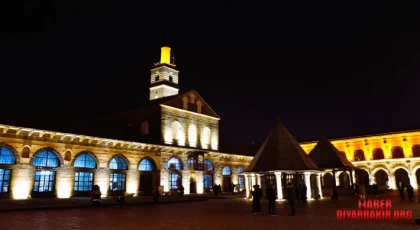 Diyarbakır Ulu Cami’ye Yeni Aydınlatma
